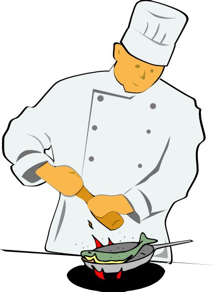 Fishchef Clip Art At Vector Clip Art Online Royalty Free