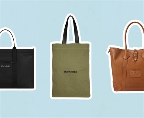 The 17 Best Tote Bags For Men Polo Ralph Lauren Coach Jil Sander And More