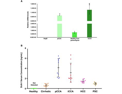 Putative Role Of Dclk1 As A Diagnostic Biomarker A Dclk1 Relative