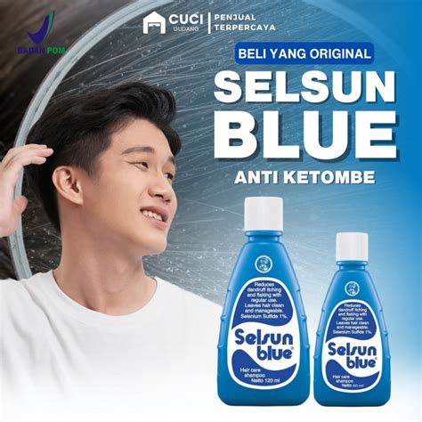 Jual Original Selsun Blue Shampoo Anti Ketombe Berkerak Dan Rambut