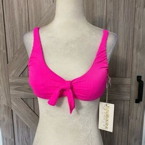 Tinibikini Swim Nwt Tinibikini Small Bikini Top And Hot Bubblegum