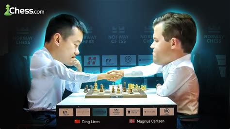 DING LIREN Vs MAGNUS CARLSEN NORWAY CHESS 1 YouTube