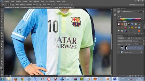 Como Mesclar Imagens Photoshop Cs Youtube