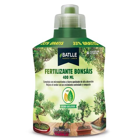 Fertilizante Bonsáis Batlle 400 Ml En Planeta Huerto