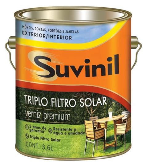 Suvinil Verniz Triplo Filtro Solar Brilhante Litros Litros