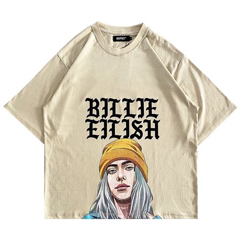 Jual OVERSIZE GRAPHIC T SHIRT BILLIE EILISH Shopee Indonesia