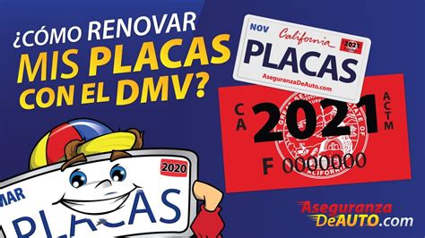 Cómo renovar mis placas con el DMV 2022 YouTube