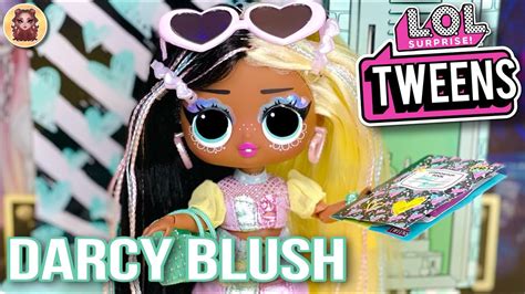 Lol Surprise Tweens Series Darcy Blush Doll Review Youtube