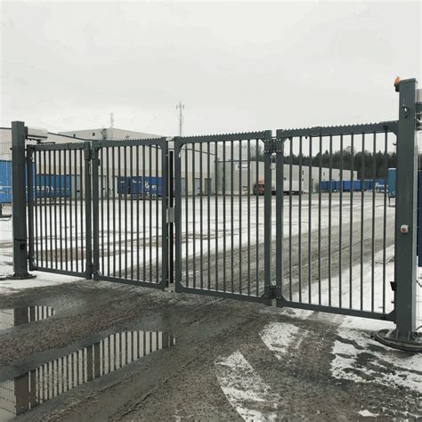 Folding Gate Speedix Dirickx Aluminum Galvanised Steel With Bars