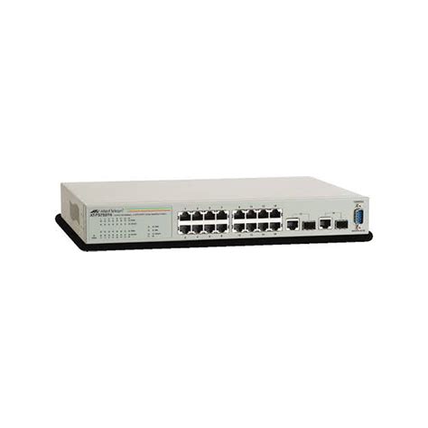 Allied Telesis Switch WebSmart Con 16 Puertos 10 100 1000Base Tx