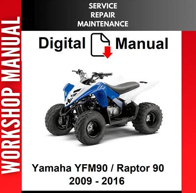 YAMAHA YFM90 RAPTOR 90 2009 2016 SERVICE REPAIR SHOP MANUAL EBay