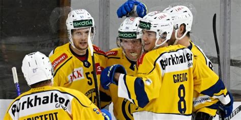 National League Hc Davos Feiert Sch Tzenfest Bei Den Scl Tigers