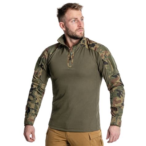 Bluza Helikon MCDU Combat Shirt NyCo Rip Stop PL Woodland Cena I