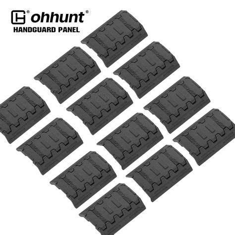 Ohhunt® M Lok Rail Covers Polymer Handguard Panel Set Pack Of 12