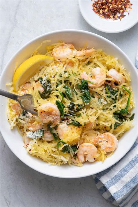 Spaghetti Squash Recipe Shrimp