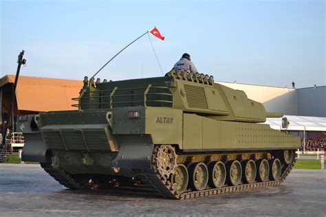 Prototype of Turkish Altay Main Battle Tank (MBT) Unveiled | Global Military Review