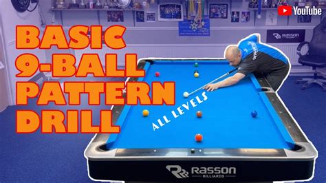 Basic 9 Ball Pattern Drill For All Levels Youtube