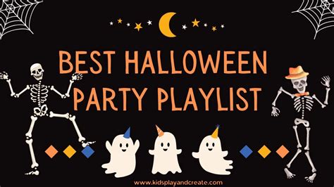 The Best Halloween Playlist for Kids - Kids Play and Create