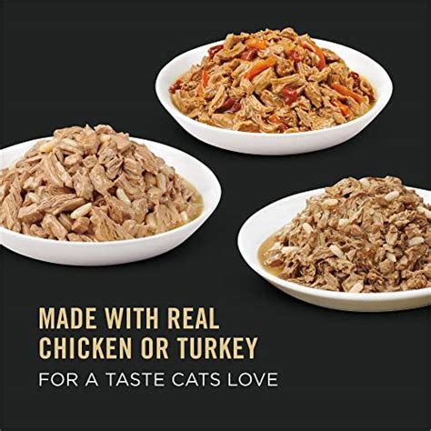 Purina Pro Plan Gravy High Protein Wet Cat Food Variety Pack Complete Essentials Chicken And