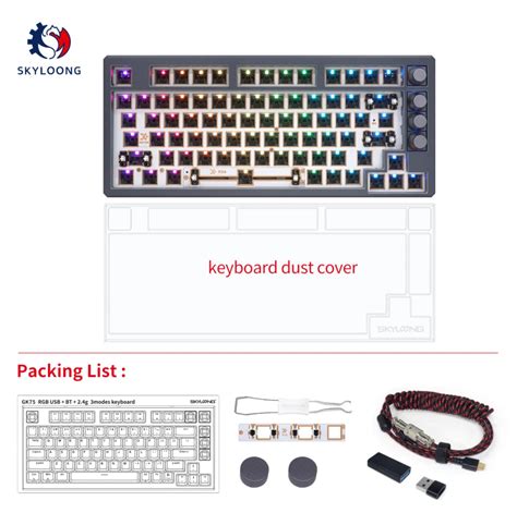 SKYLOONG GK Hot Swappable Switch Knob CNC Kit Skyloong Europe