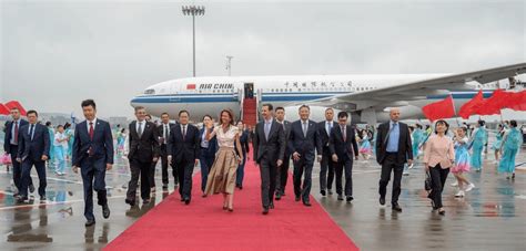 Syrian President Bashar Al Assad Touched Down In Hangzhous China On Thursday Embarking On His