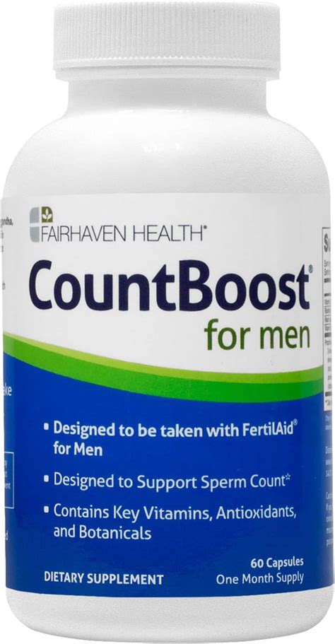 Countboost For Men Male Fertility Supplement To Support