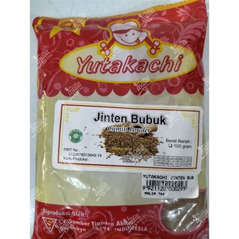 Jual JINTEN BUBUK 100GR KEMASAN ORI YUTAKACHI Shopee Indonesia