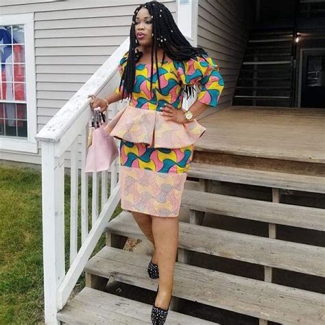 Short Skirt And Blouse Ankara Styles For Nigerian Ladies Dezango