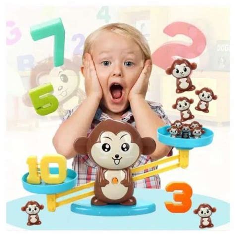 Promo Promo Mainan Monkey Balance Math Toy Game Belajar Berhitung