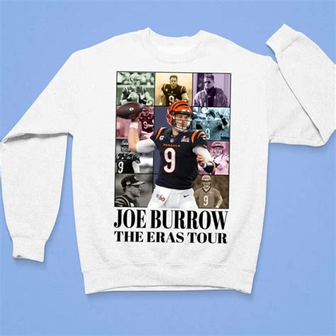 Joe Burrow The Eras Tour Shirt Lelemoon