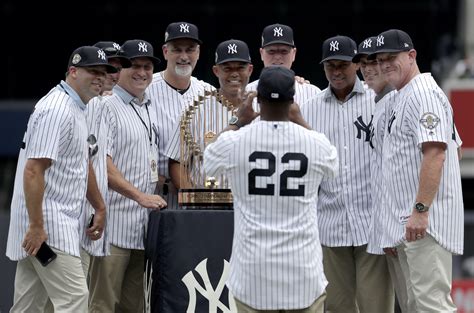 Yankees celebrate 1998 World Series championship team