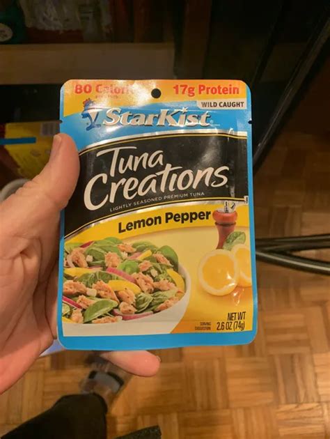 Starkist Tuna Creations Lemon Pepper Premium Tuna