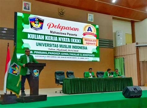 Lepas Mahasiswa Kkn Rektor Umi Harapkan Inovasi Baru Dukung