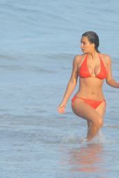 Kim Kardashian Bikini Candids On Vacation In Mexico August 2014