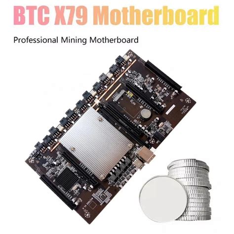 X H Btc Miner Motherboard X Pci E X Support Ti Graphics