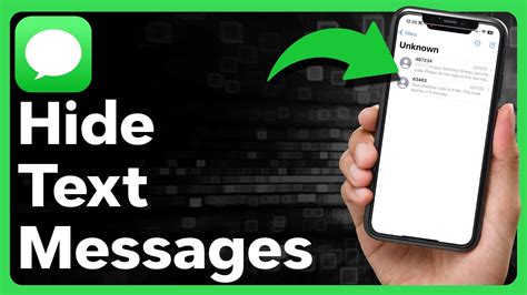 How To Hide Text Messages On IPhone YouTube