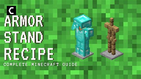 How To Make Armor Stand In Minecraft 2022 2 Simple Items