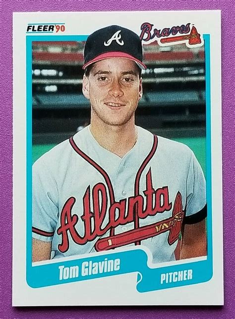 Fleer Tom Glavine For Sale Online Ebay