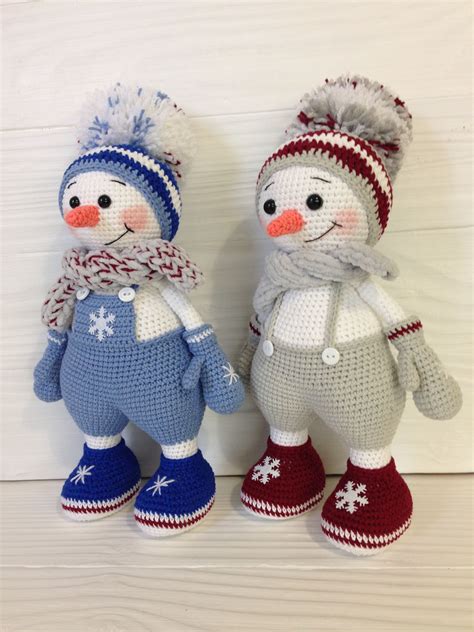 Crochet Snowman Holiday Crochet Christmas Crochet Patterns Crochet