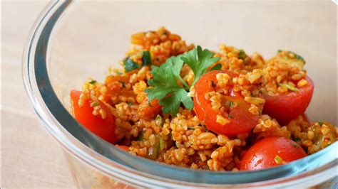 Orientalischer Bulgursalat Kisir Oriental Bulgur Salad Recipe