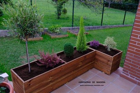 Jardineras De Madera Maceteros Y Celosias Jardineras De