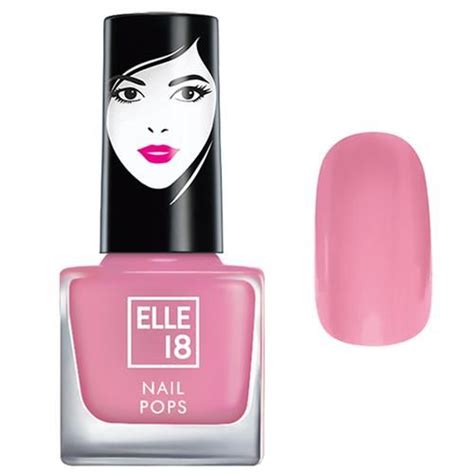 Buy Elle 18 Nail Pops Nail Colour Glossy Finish Online At Best Price