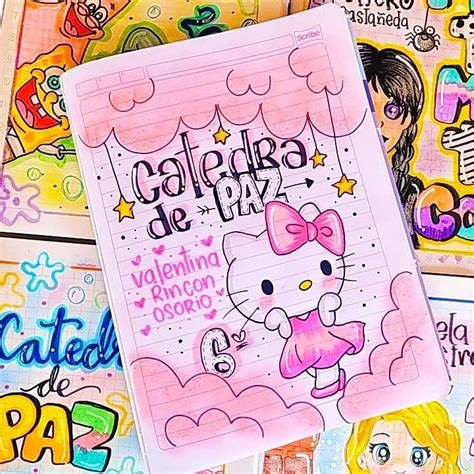 Hello Kitti En 2024 Dibujos Garabateados Marcas De Cuadernos Formas