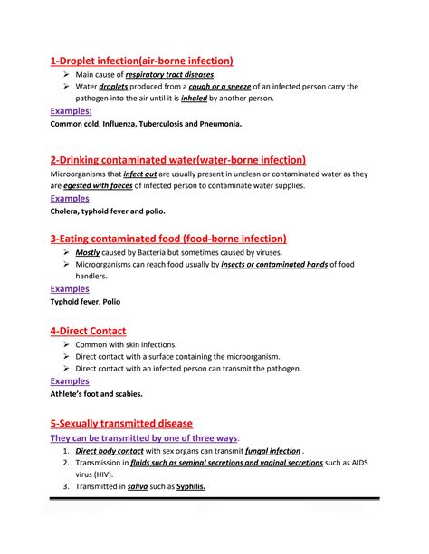 SOLUTION Igcse Biology Diseases Made Easy Studypool