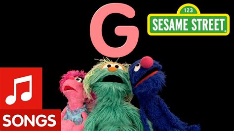 Sesame Street Letter G Letter Of The Day Letter Of The Day Sesame