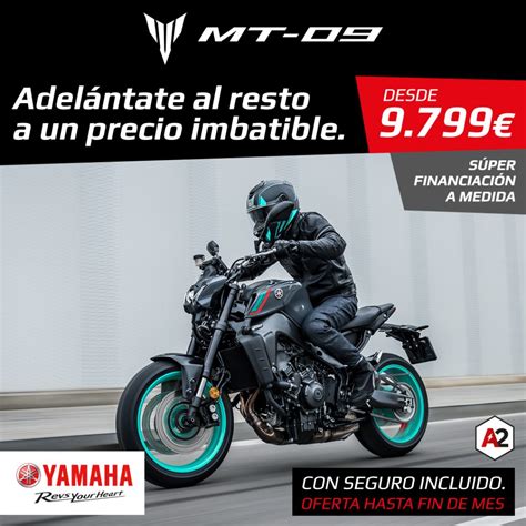 Promoción YAMAHA MT 09 35KW 2023 en BC Motos