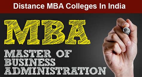 Best Distance Learning Mba Colleges In India Master Search