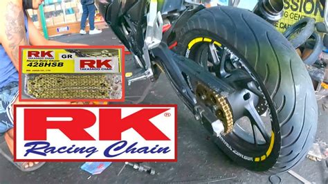 RK Racing Chain Sprocket Set For Honda CBR 150R Installation