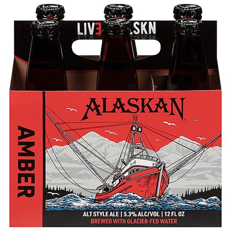 Alaskan Beer Alt Style Ale Amber 6 Pack 6 Ea Buehler S