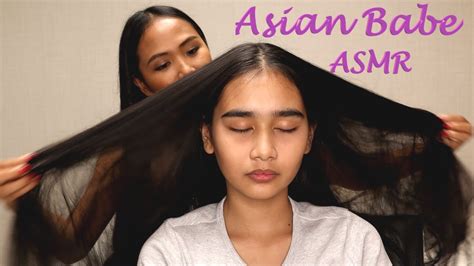 ASMR Hair Brushing And Scalp Scratching Before Sleep YouTube